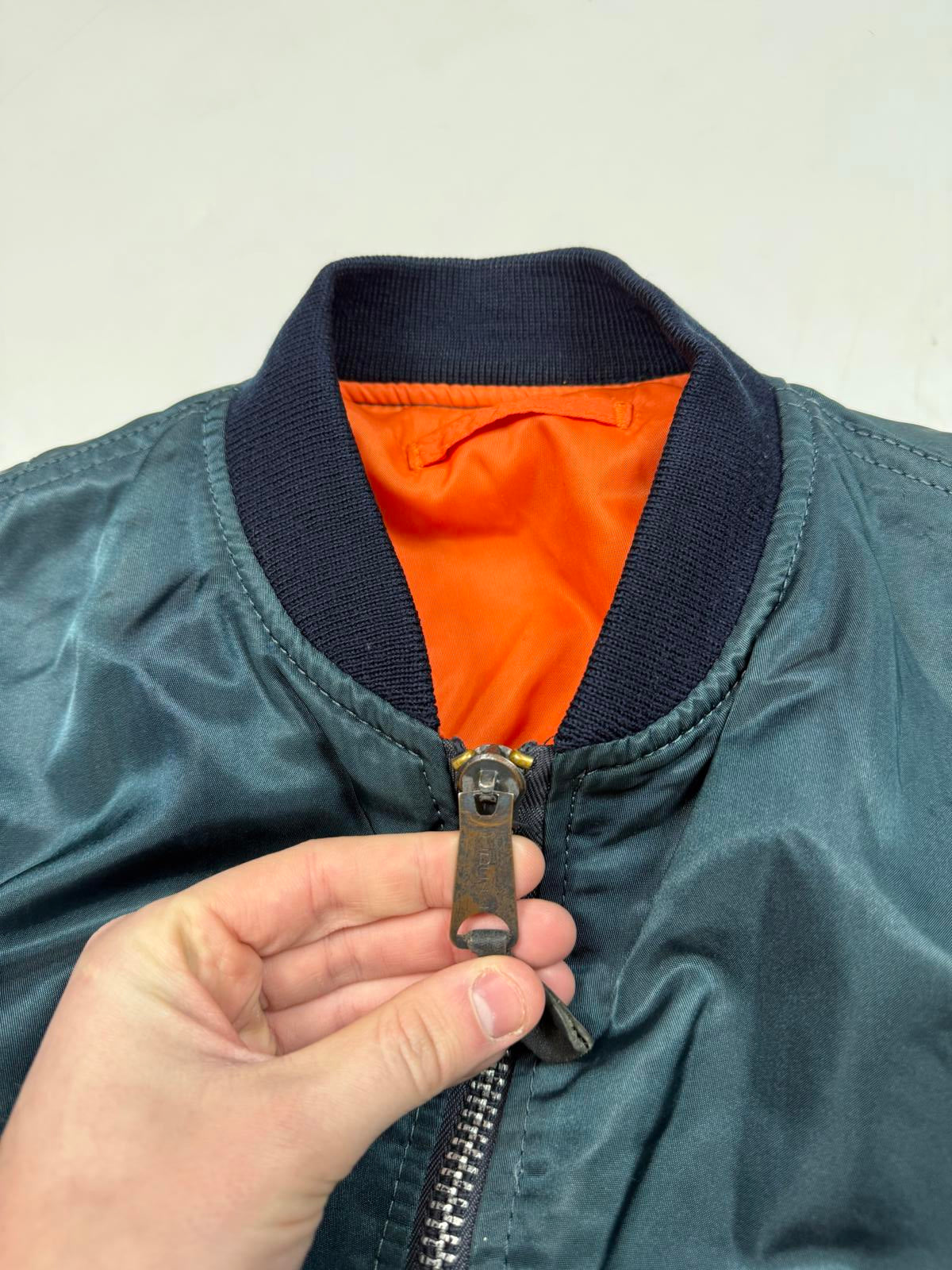 Vintage MA-1 Military bomber jacket (M)