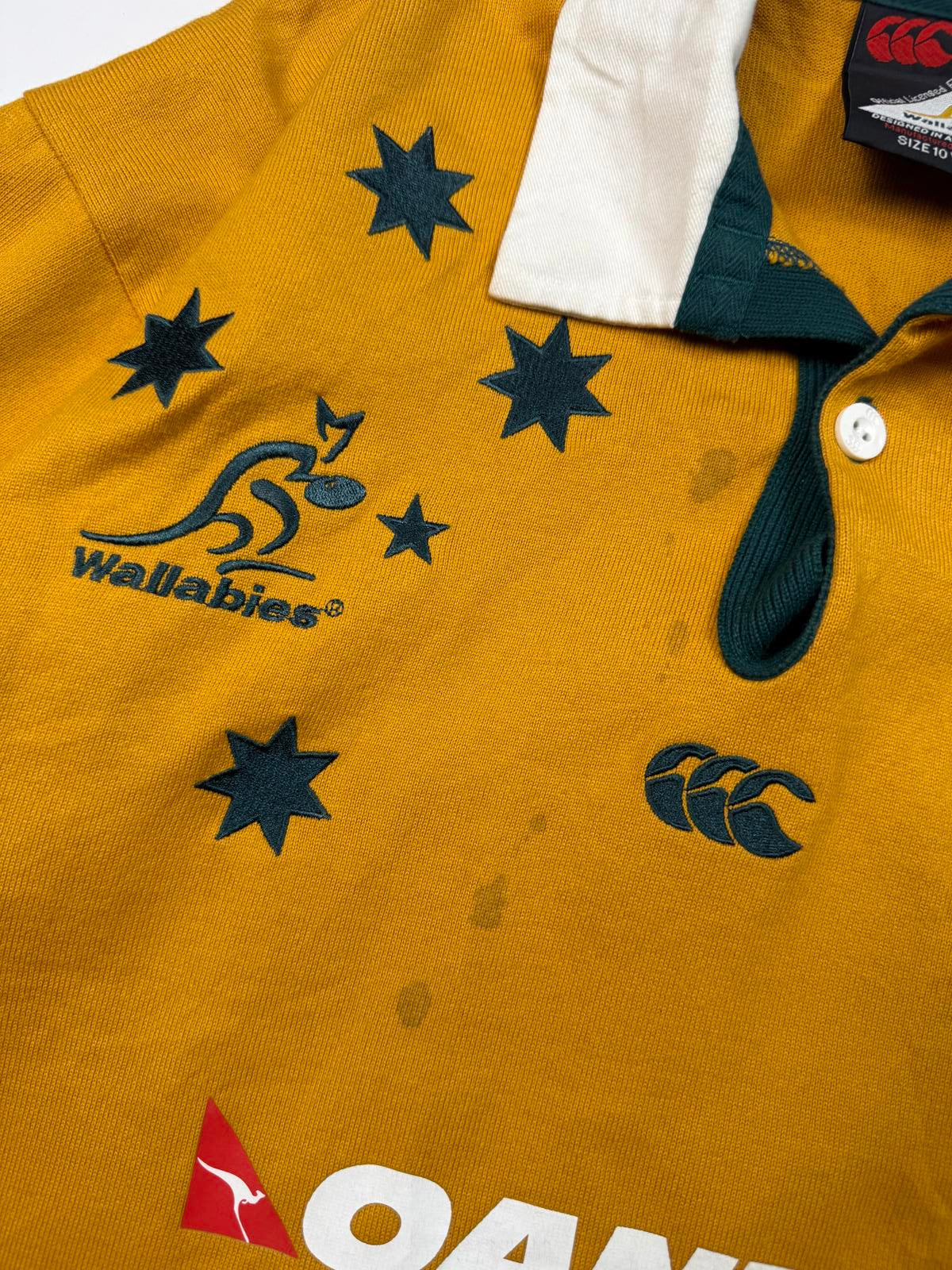 Vintage Australia 2004/05 Canterbury rugby shirt (Y10)