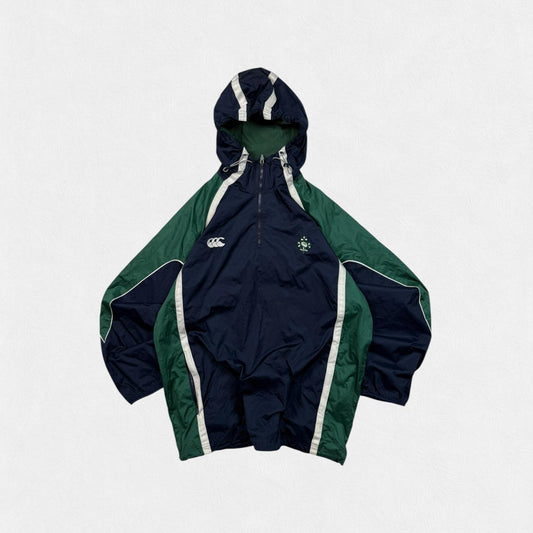 Vintage 2000s Ireland rugby union training jacket (L)