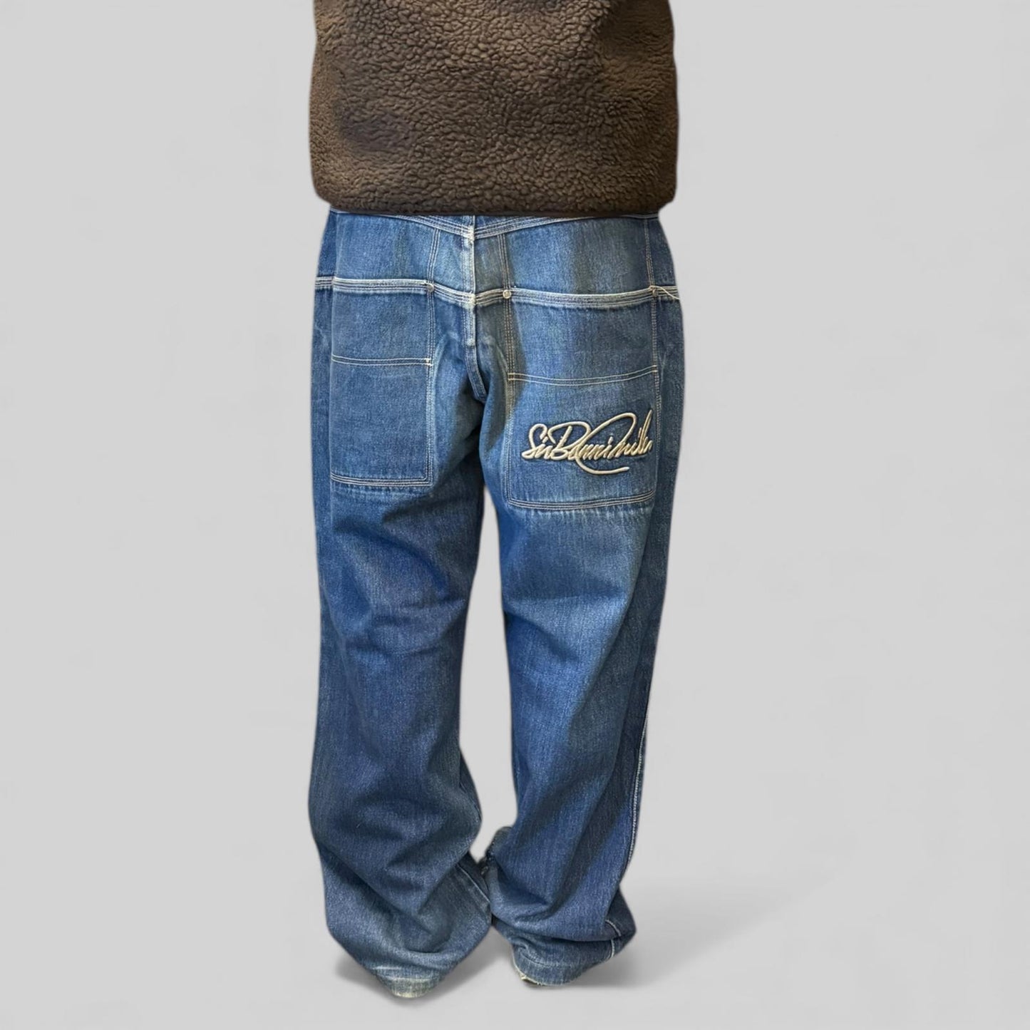 Vintage Sir Benni Miles baggy hip hop Jeans (W34)