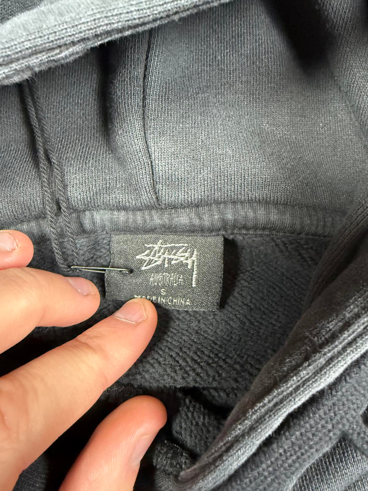 Stussy mushroom graphic hoodie (S)