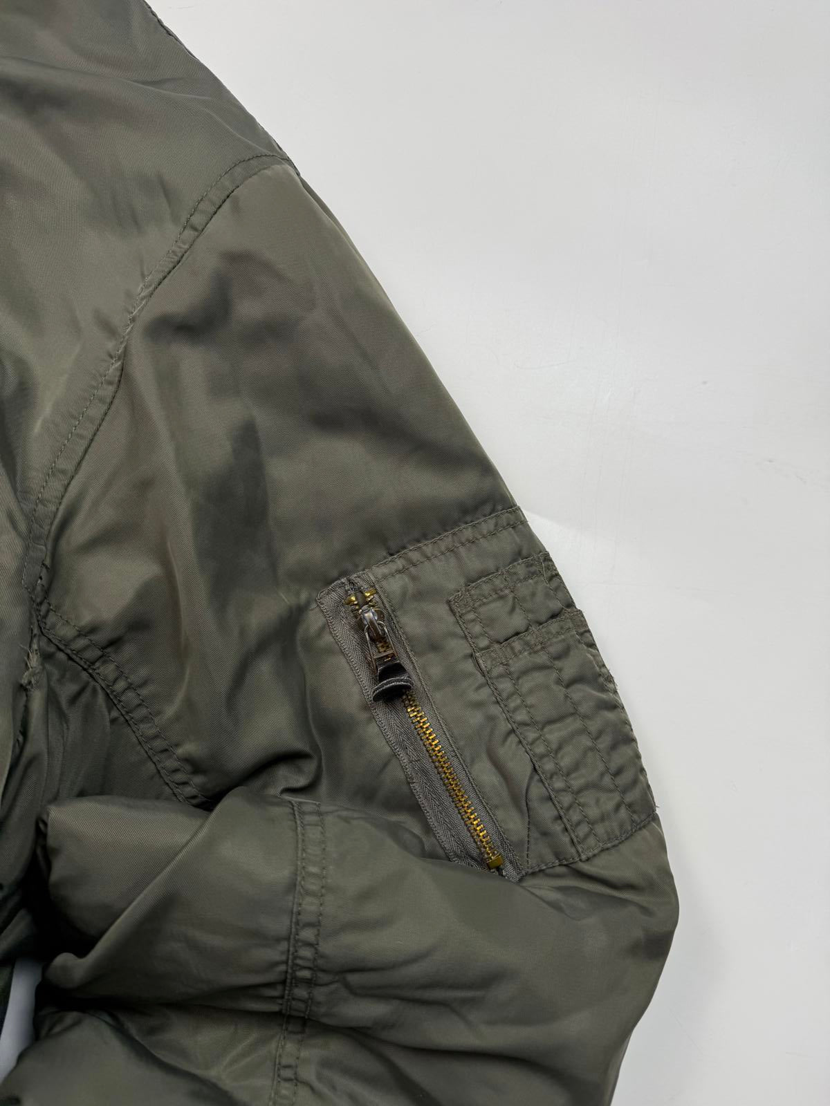 Vintage 90s MA-1 Military bomber jacket (L)