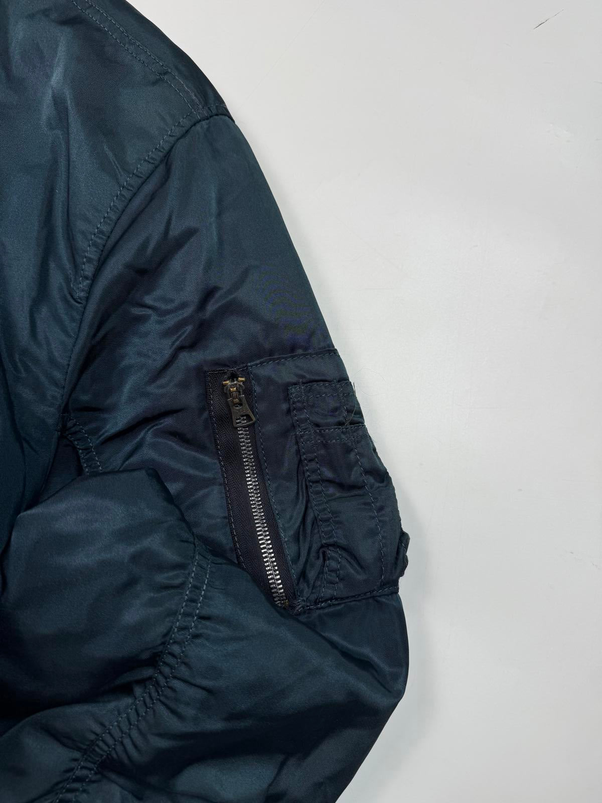 Vintage MA-1 Military bomber jacket (M)