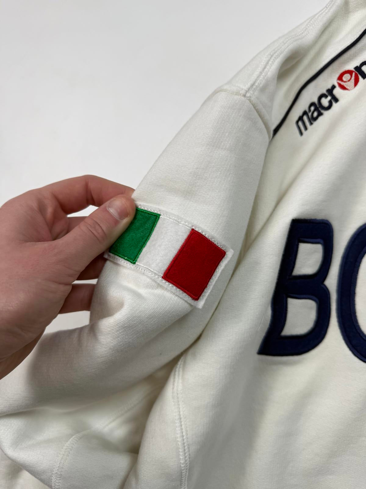 Vintage Macron Italy spell out track top (XL)