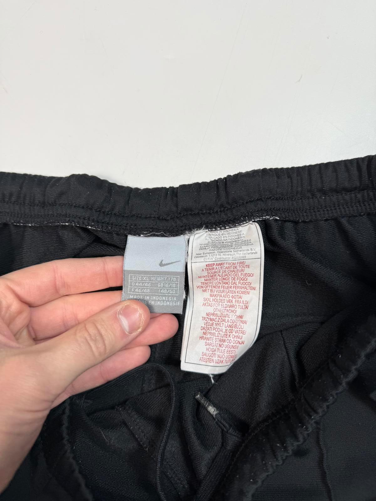 Vintage Nike baggy side stripe track pants (XL)