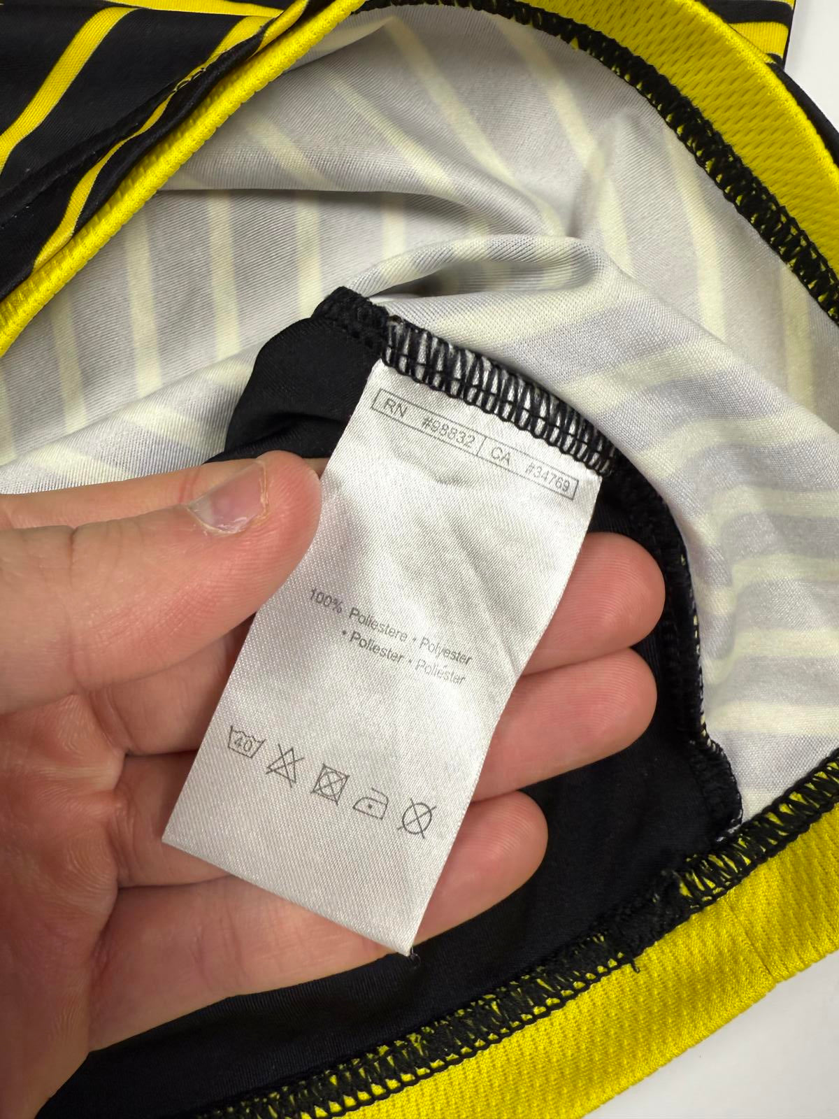 Borussia Dortmund 2009/10 Kappa away football shirt (L)