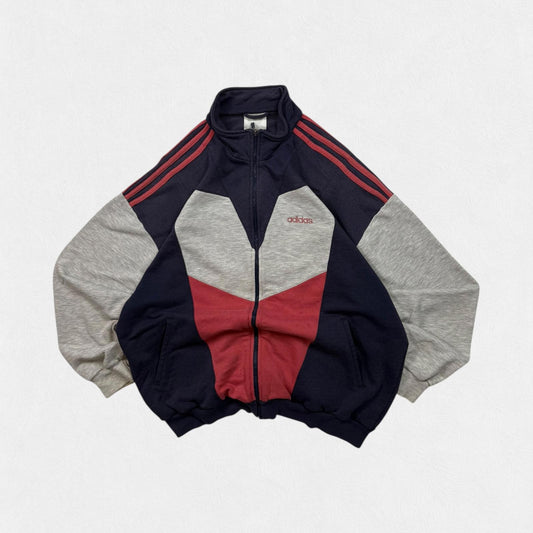 Vintage 90s adidas originals colour block track top (L)