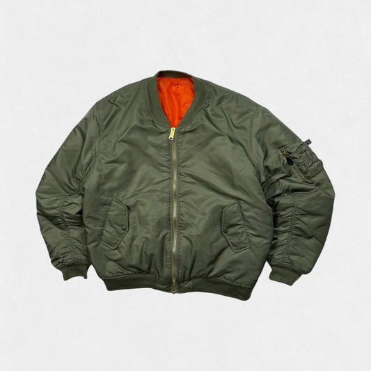 Vintage MA-1 Military bomber jacket (XXL)