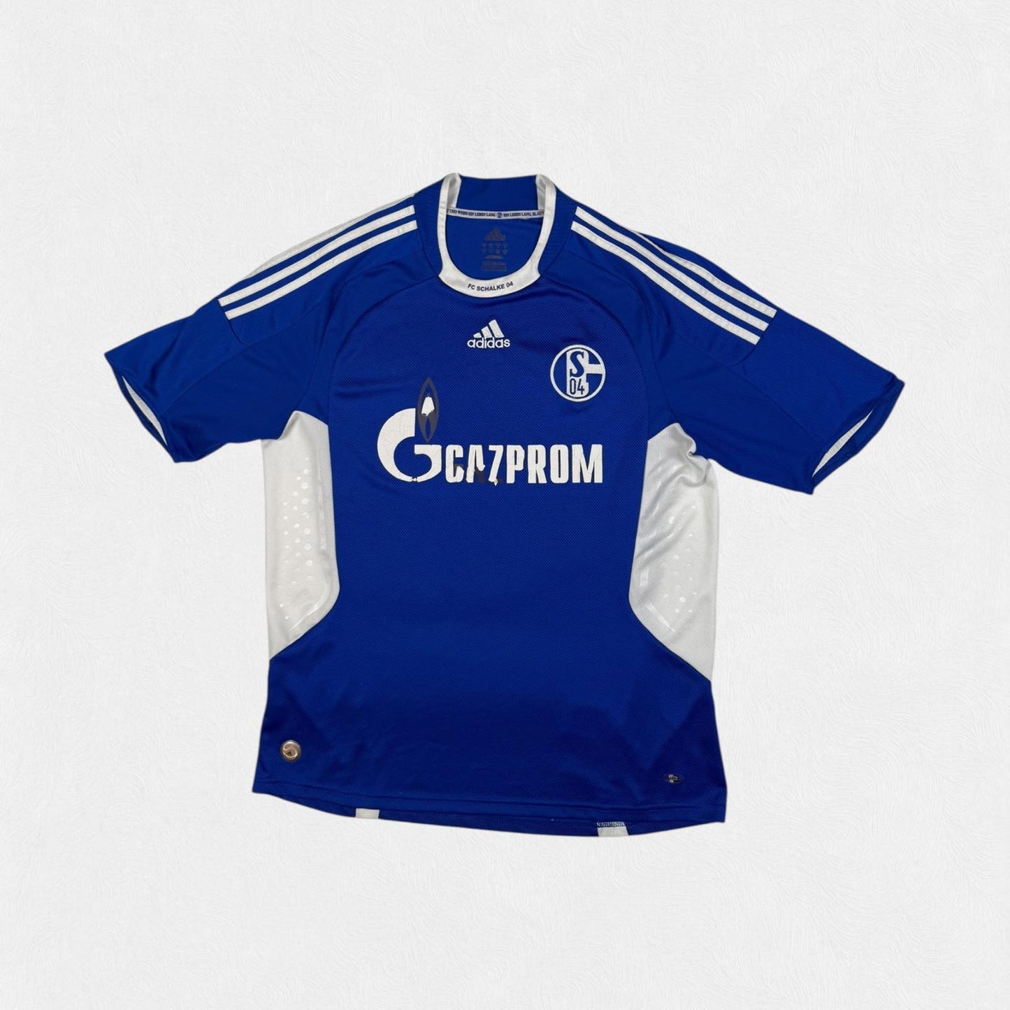 Vintage Schalke 2008-10 Adidas home football shirt (L)