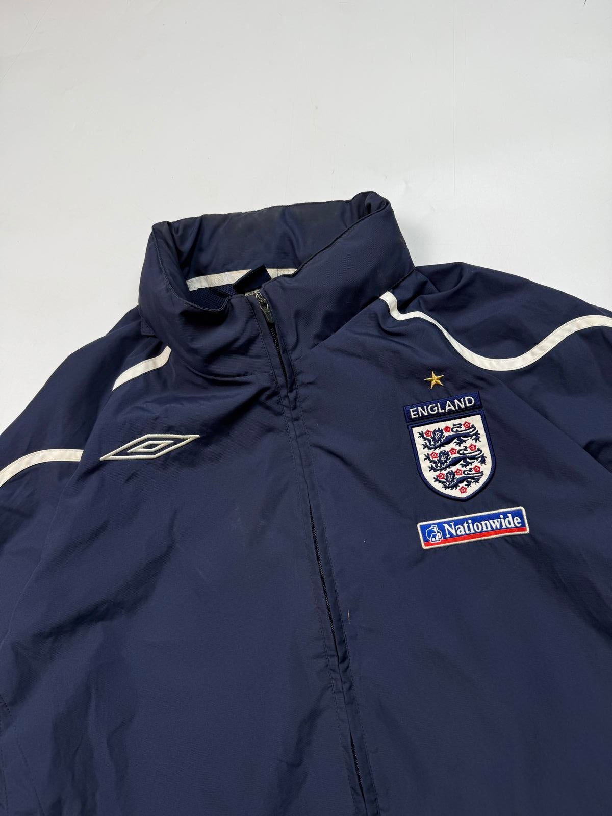 Vintage England 2007/08 Umbro football training jacket (XXL)