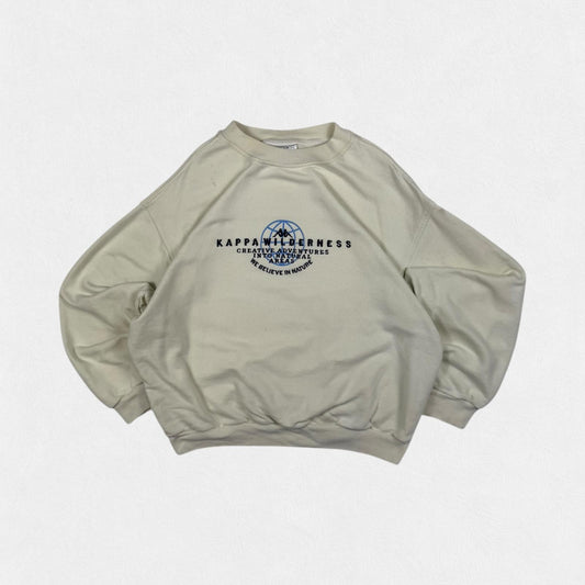Vintage 90s Kappa wilderness spell out sweatshirt (L)
