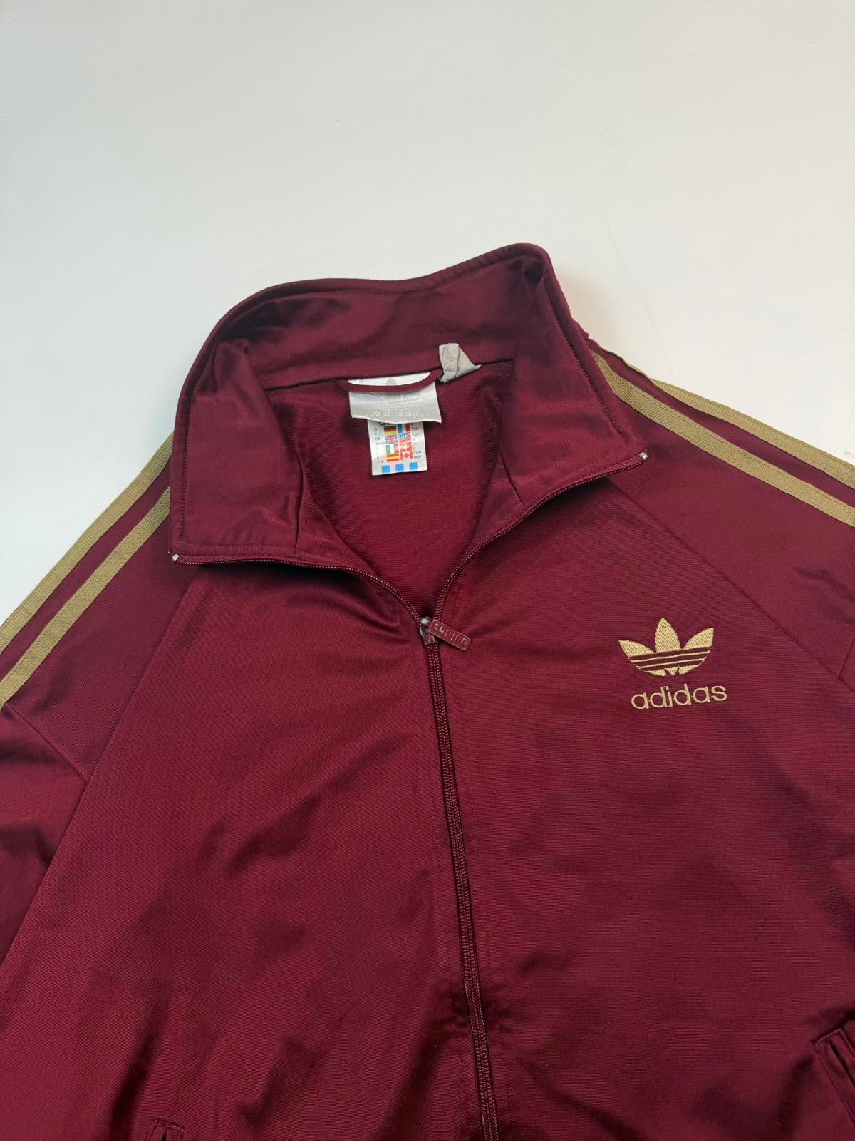 Vintage 90s Adidas originals track top (M)