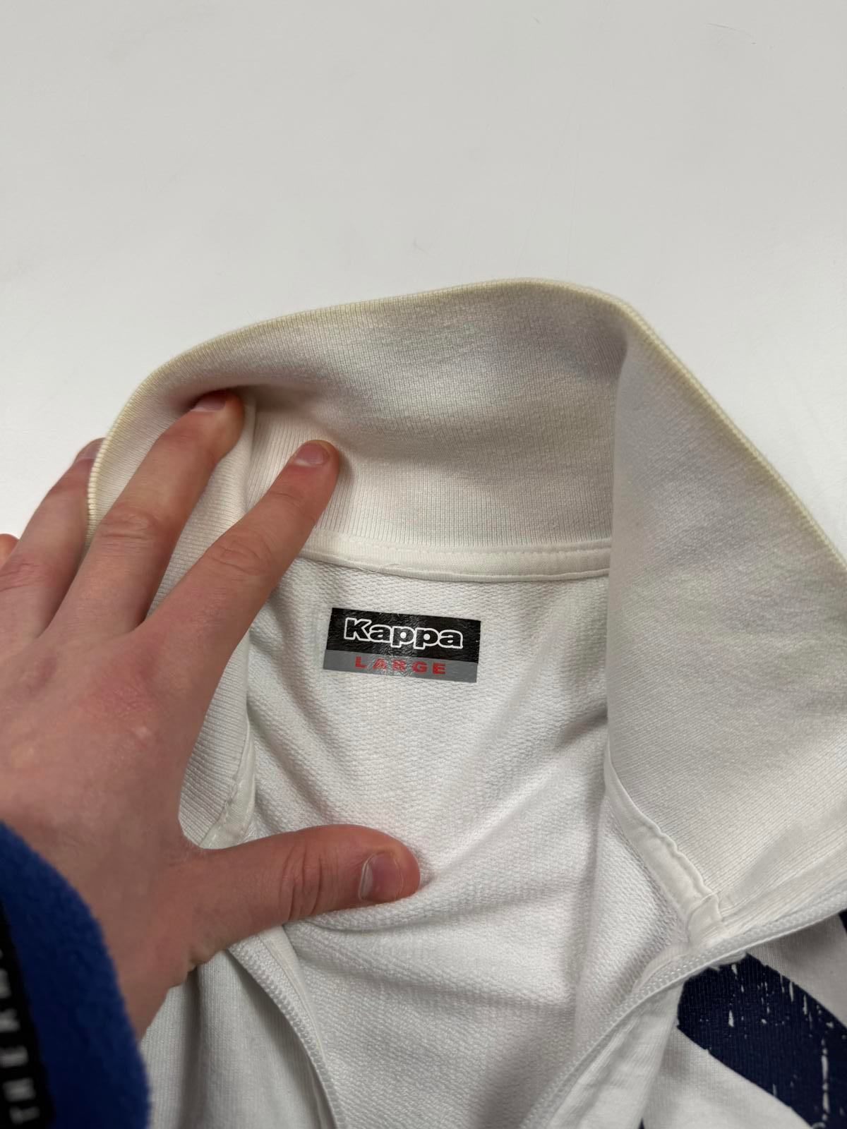 Vintage Napoli Kappa football track top (L)