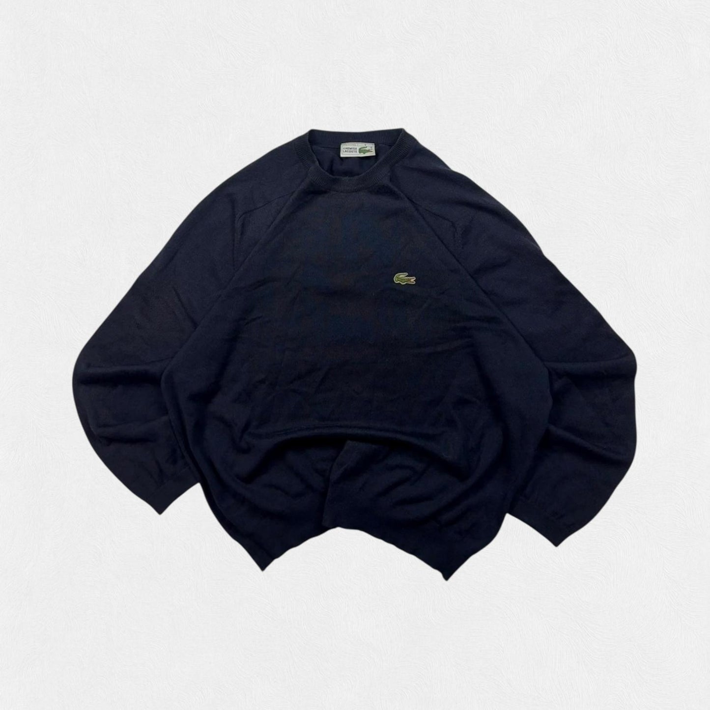 Vintage 90s Lacoste la chemise knit sweater (L)