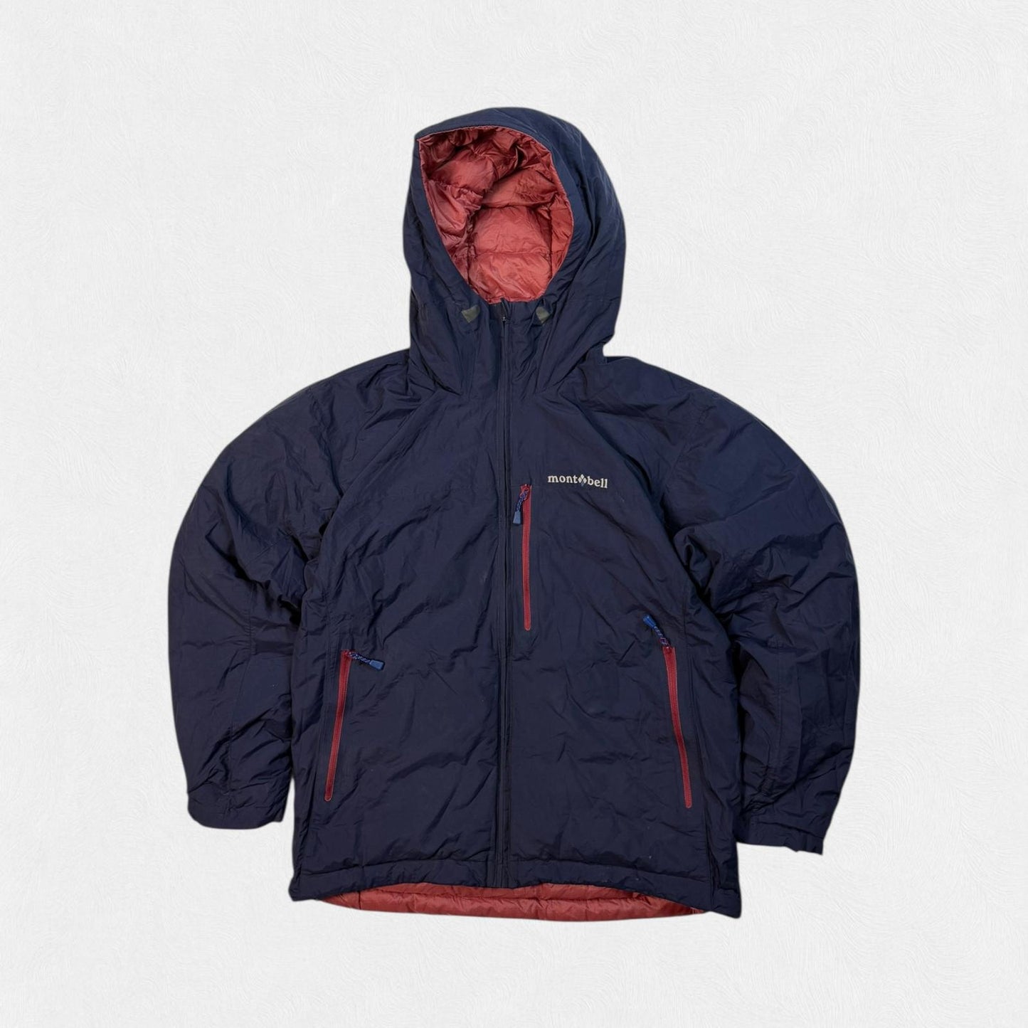 Mont Bell reversible hooded puffer jacket (S)