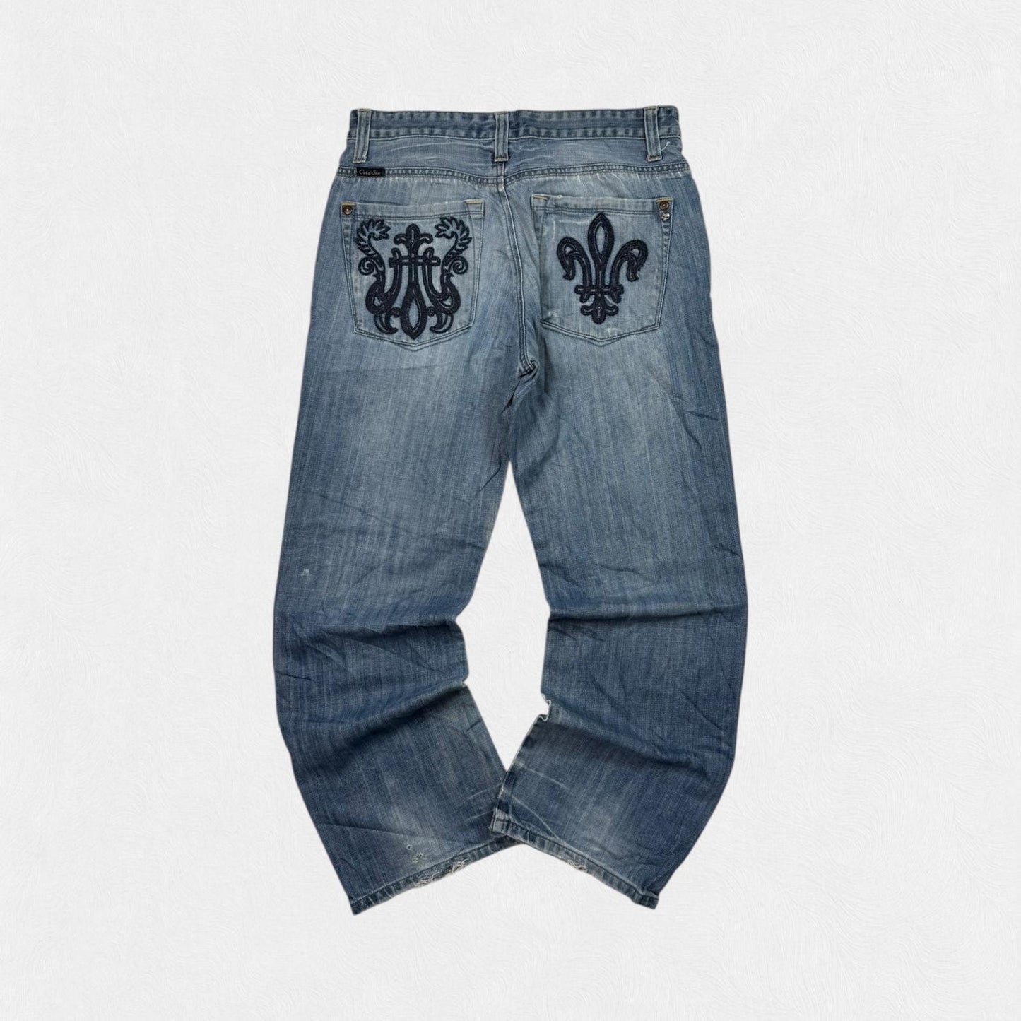 Vintage Y2K baggy hip hop Jeans (W34)