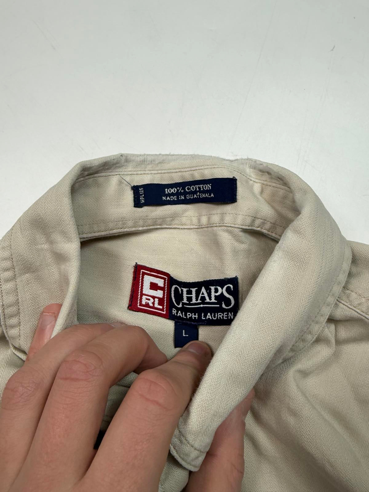 Vintage 90s Chaps Ralph Lauren shirt (L)