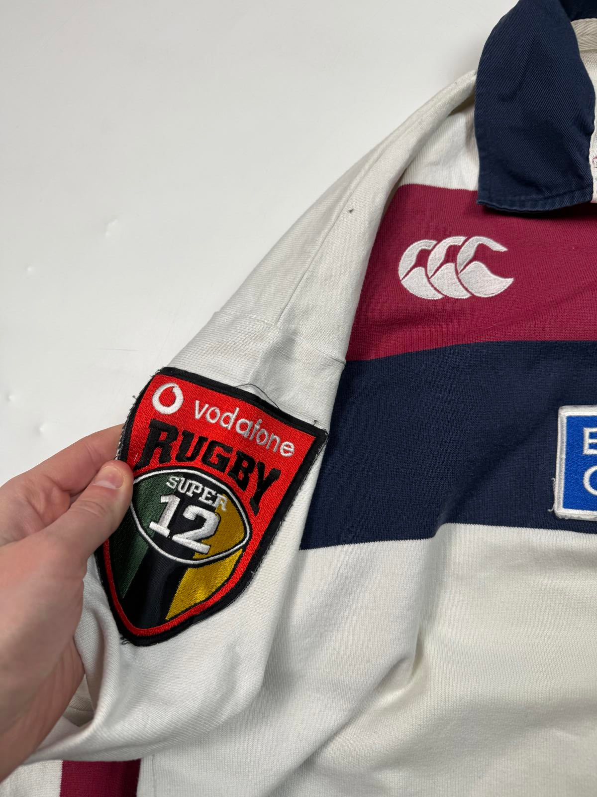 Vintage Queensland reds 2001/02 Canterbury rugby union shirt (XL)