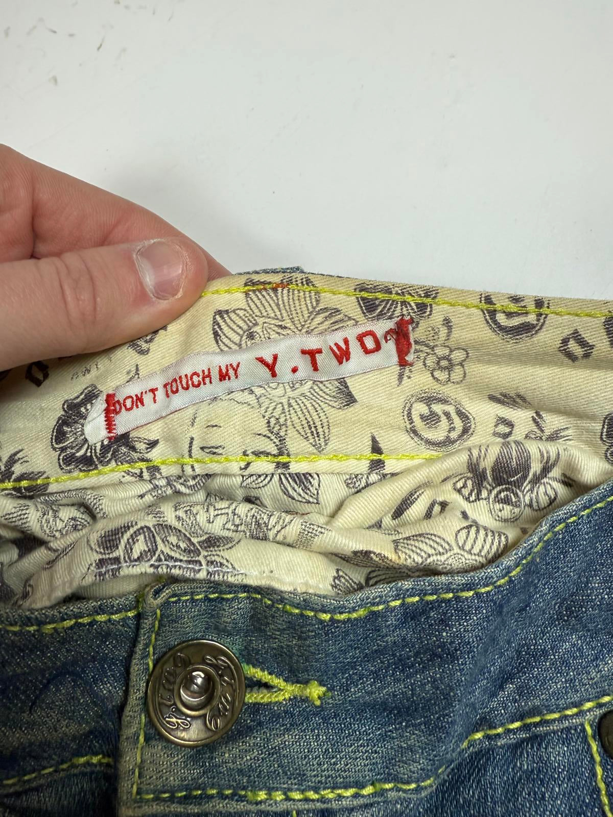 Vintage Y2K baggy hip hop Jeans (W34)