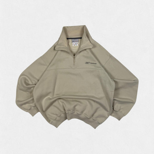 Vintage Reebok quarter zip sweatshirt (S)