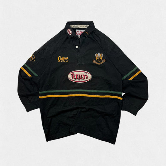 Vintage Northampton Saints 1998/99 Cotton Traders rugby union shirt (L)
