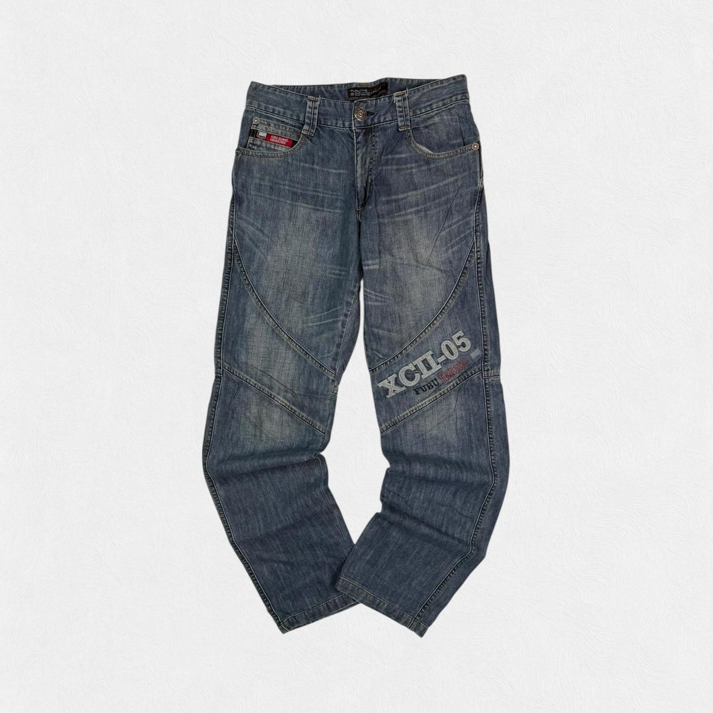 Vintage Fubu baggy hip hop Jeans (W28)