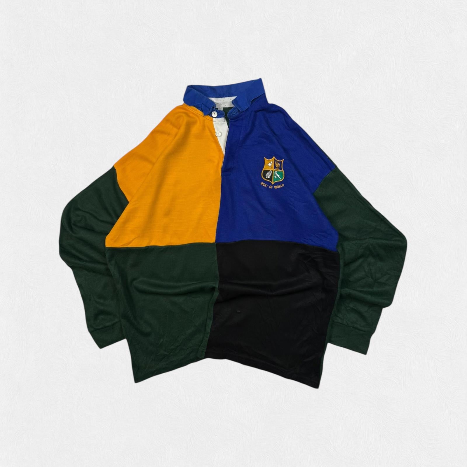 Vintage 80s British & Irish Lions rest of the world rugby shirt (XL)