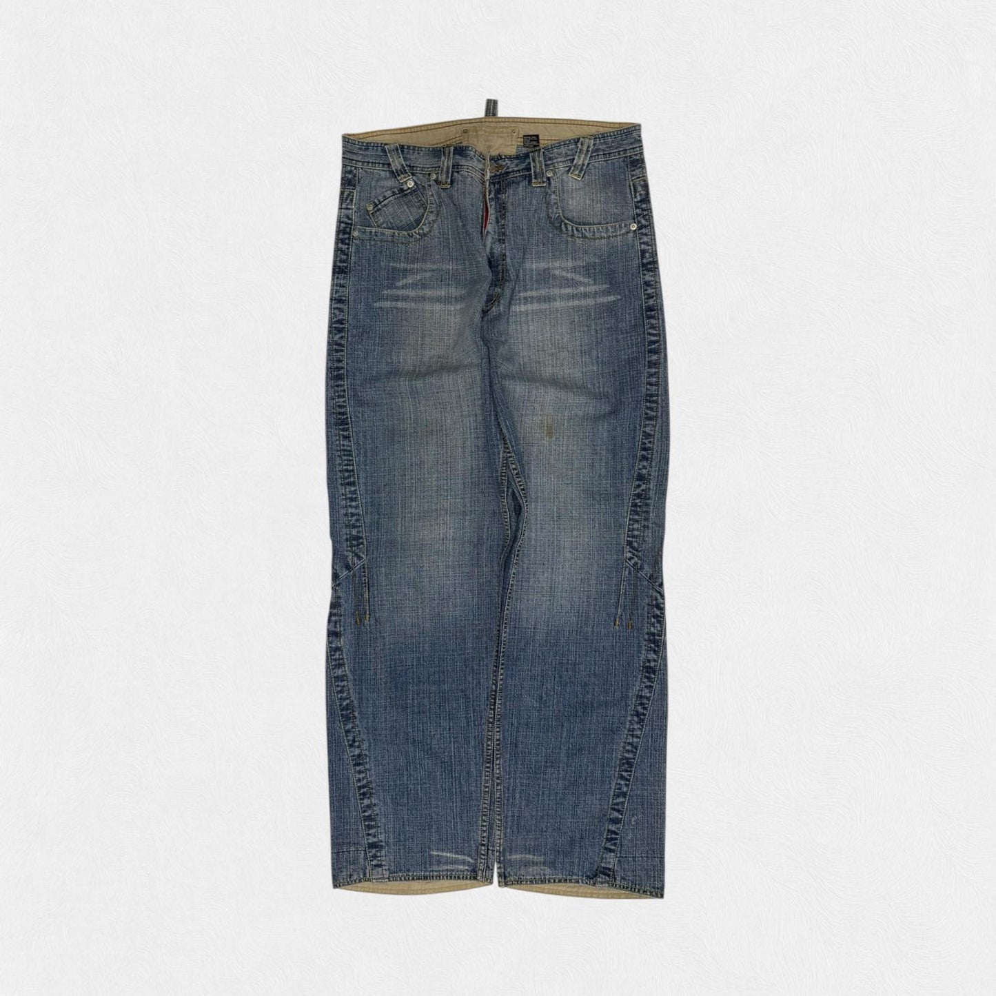 Vintage Y2K baggy hip hop Jeans (W36)