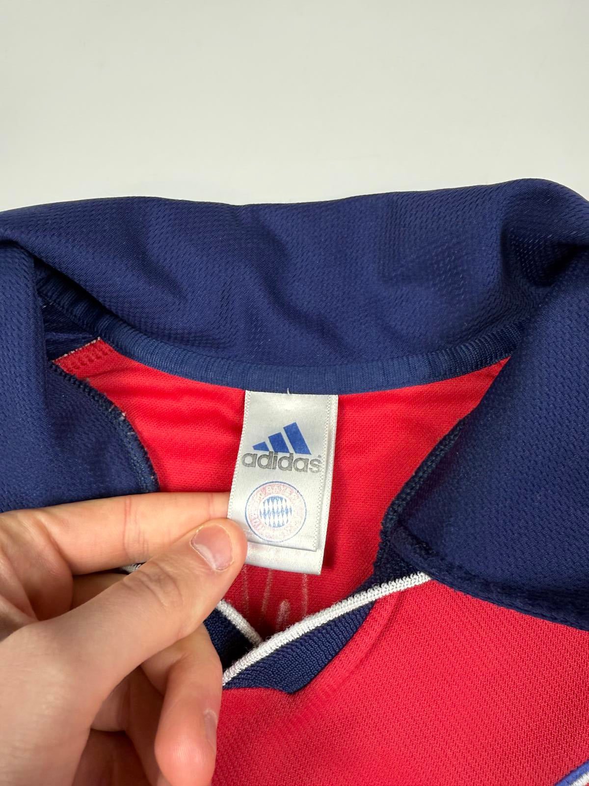 Vintage Bayern Munich 1999-01 Adidas home football shirt (XXL)