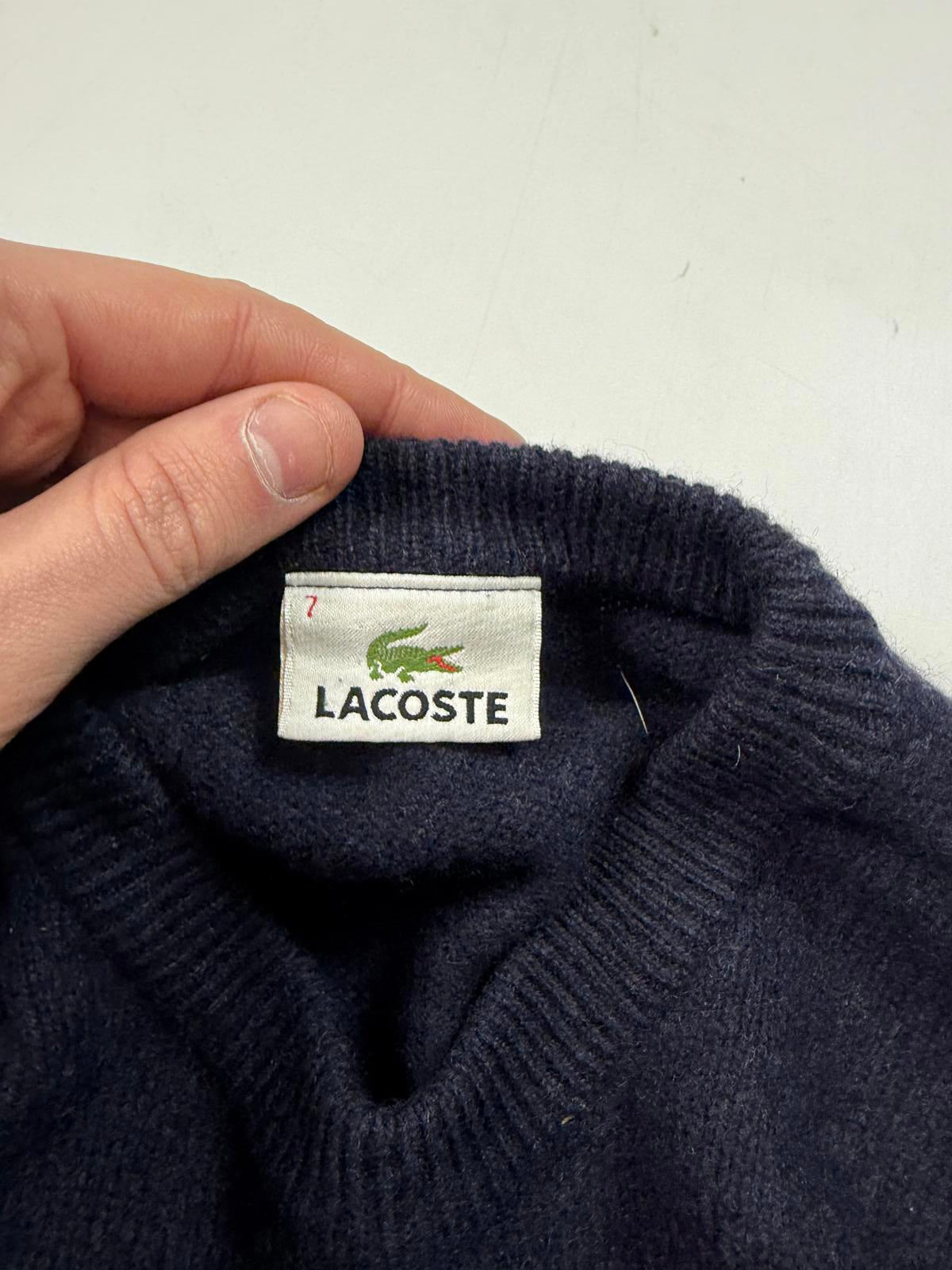 Vintage Lacoste wool knit sweater (XL)