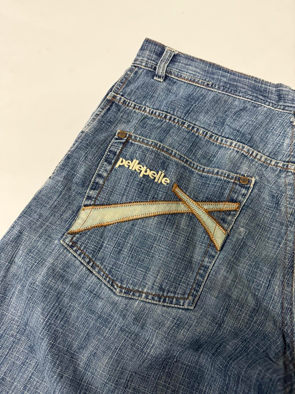 Vintage Pelle Pelle baggy hip hop Jeans (W34)