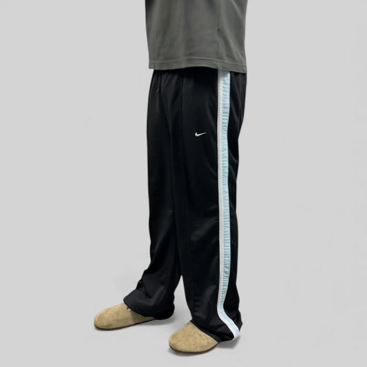 Vintage Nike baggy side stripe track pants (XL)