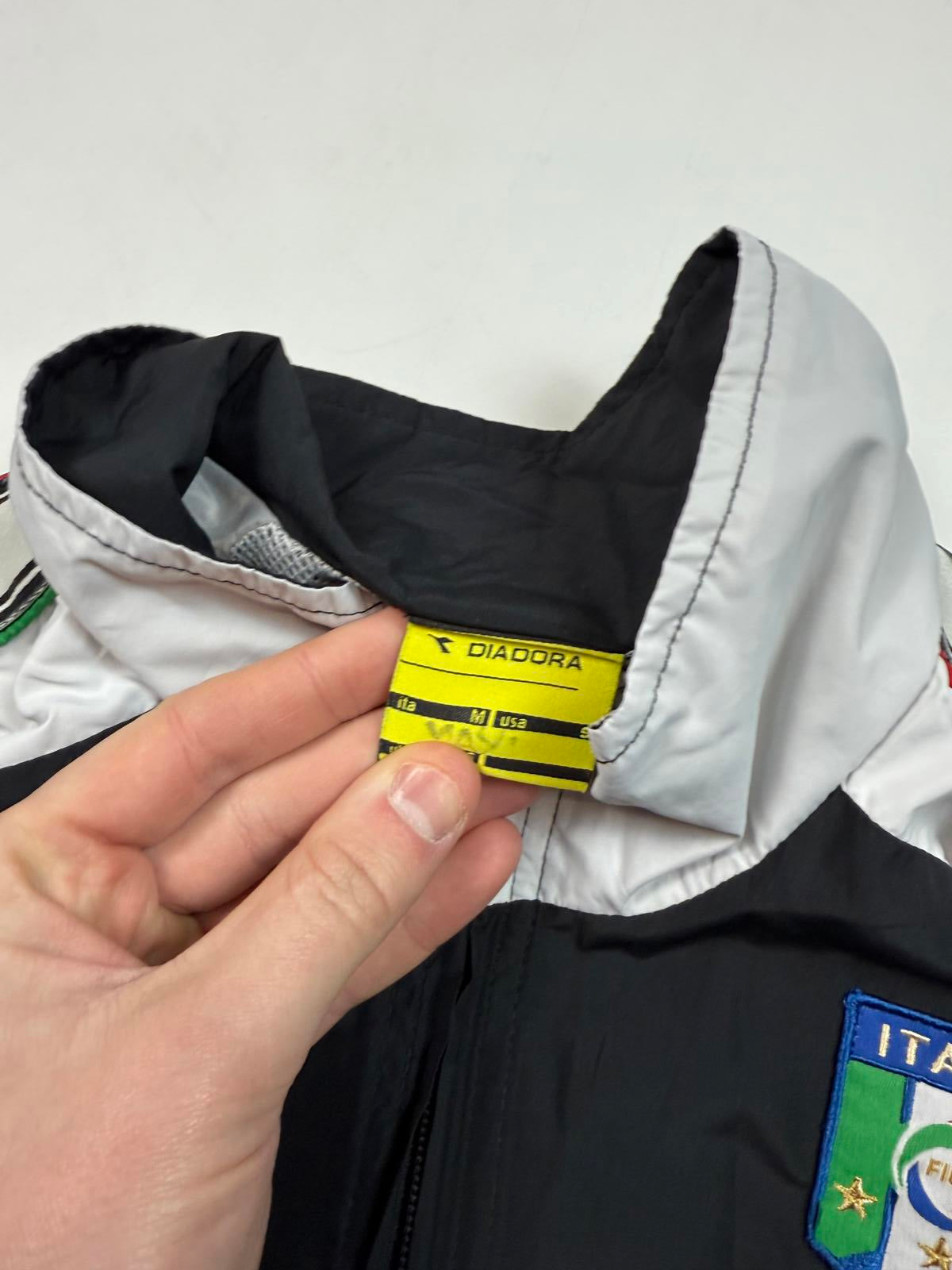 Vintage Italy Diadora football track jacket (S)