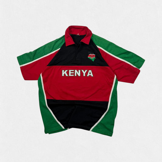 Vintage Kenya rugby union shirt (L)