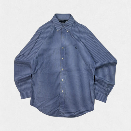 Vintage Polo Ralph Lauren striped shirt (XL)