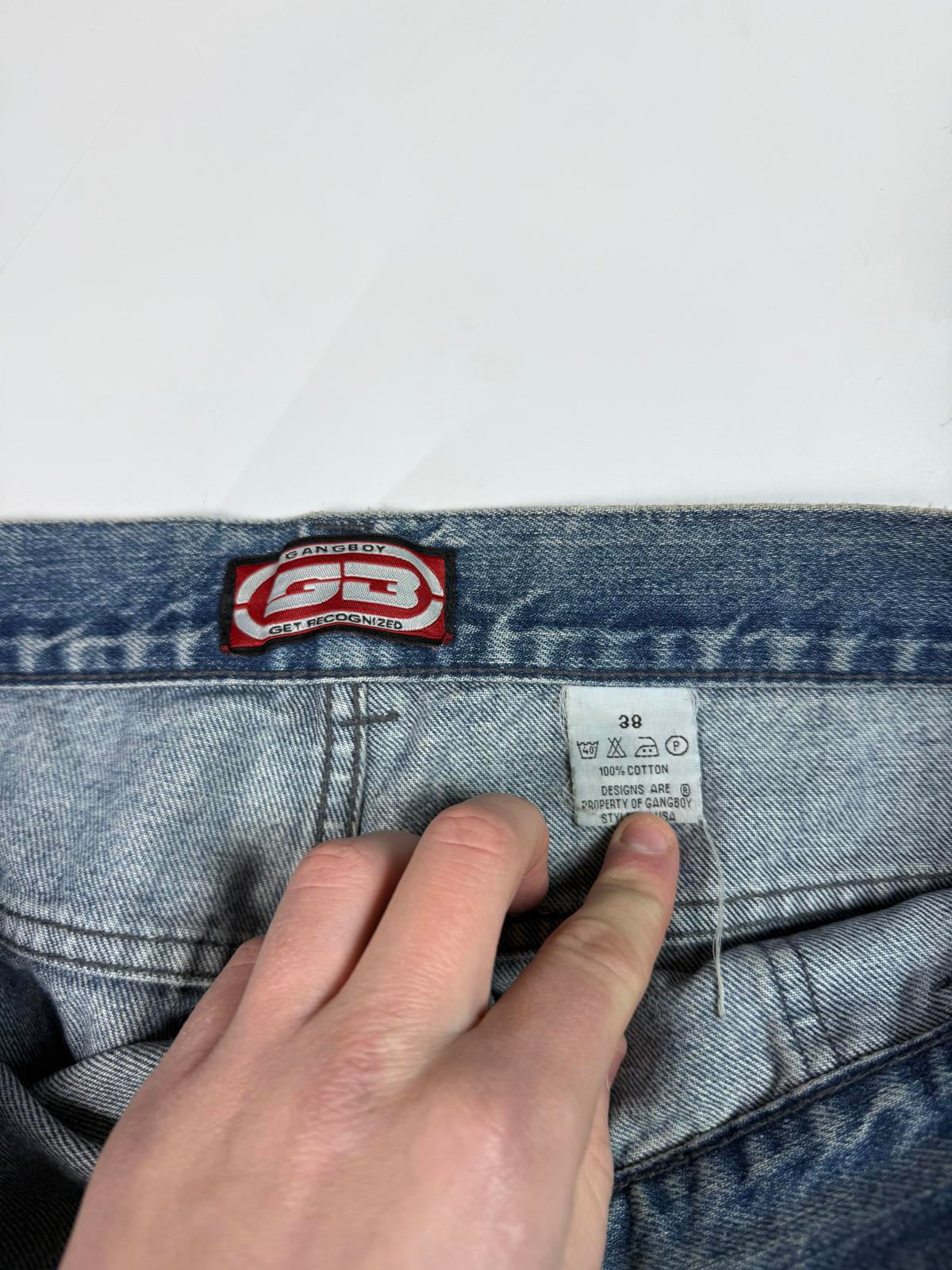 Vintage Y2K baggy hip hop carpenter jeans (W38)