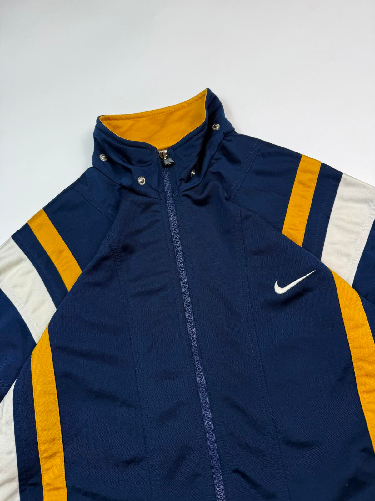 Vintage 90s Nike colour block track jacket (L)