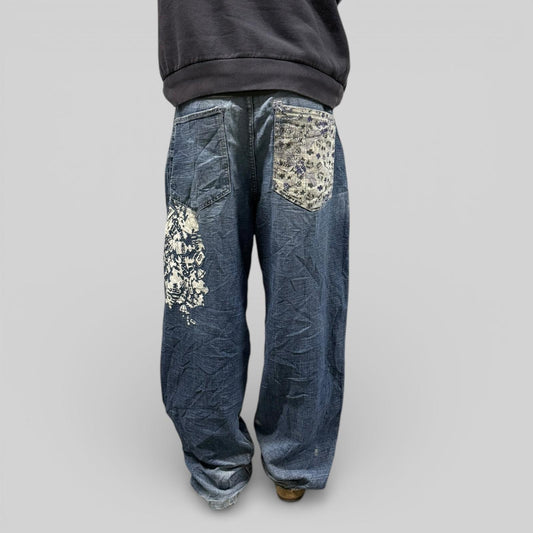 Vintage Y2K baggy hip hop Jeans (W38)