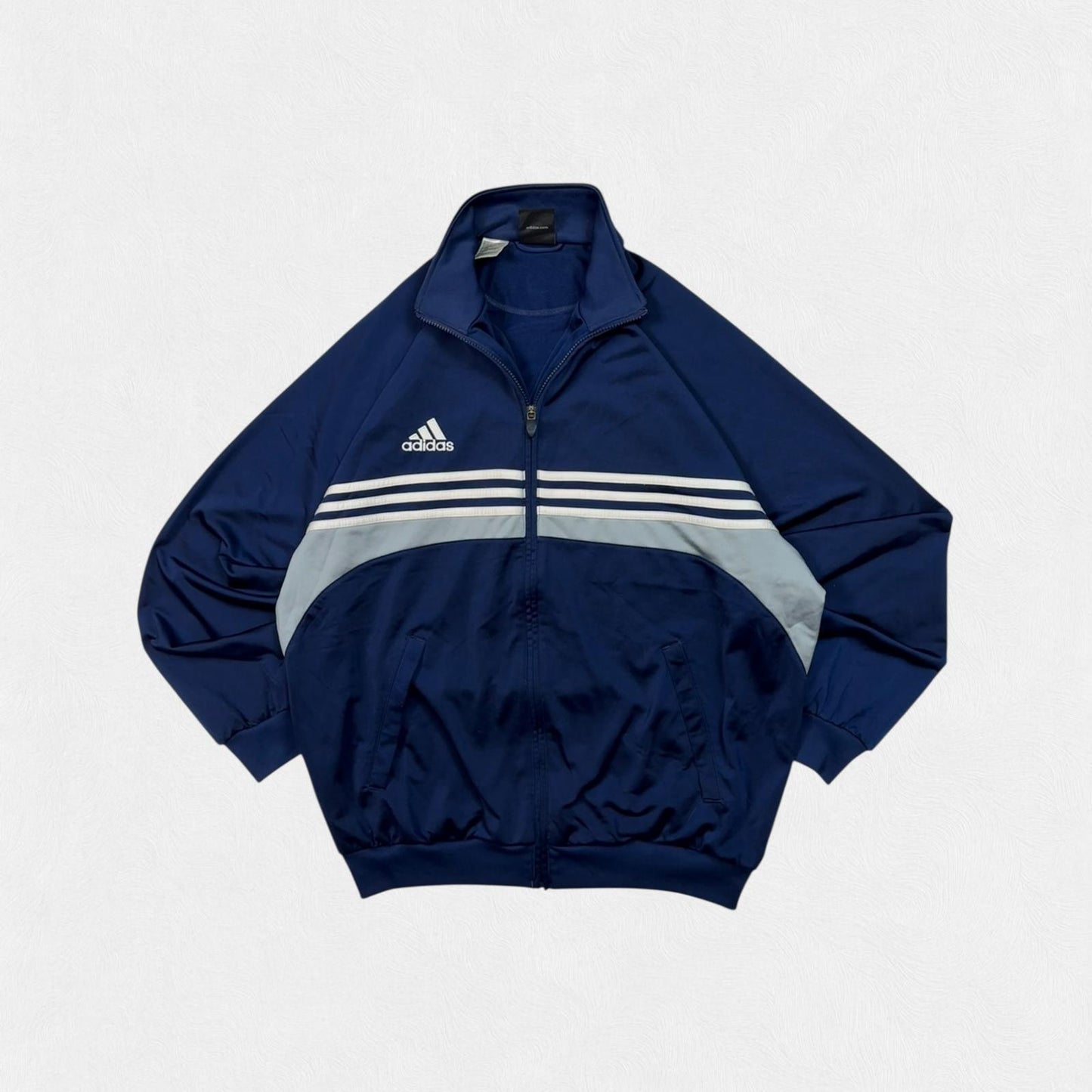Vintage Adidas football track top (L)