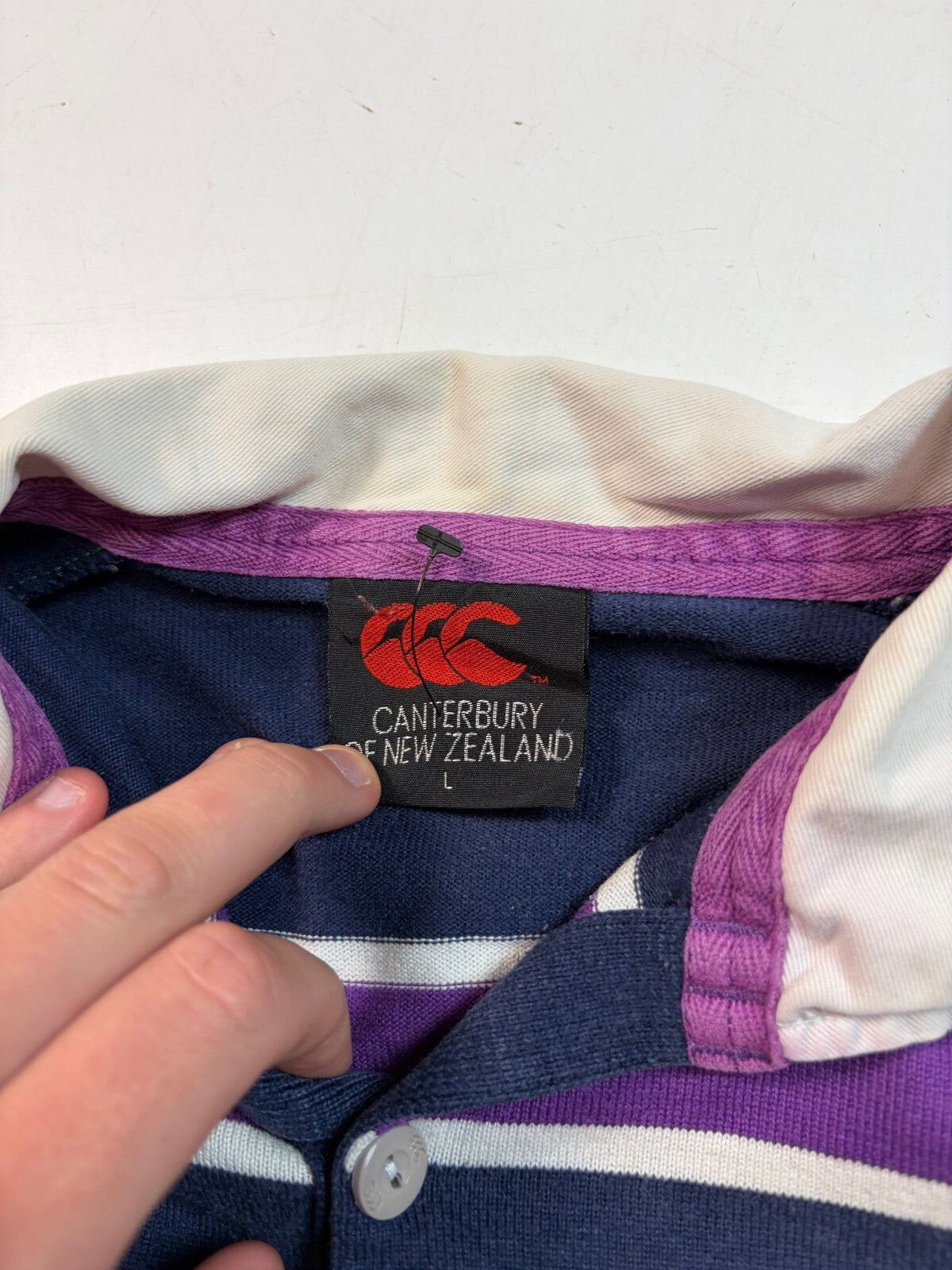 Vintage Scotland 2000-02 Canterbury rugby union shirt (L)