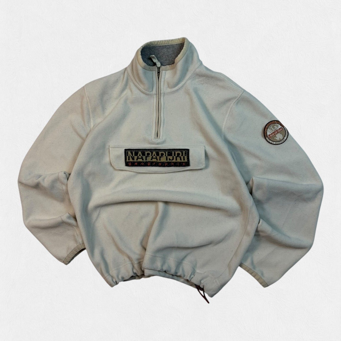 Vintage Napapijri quarter zip fleece (M)