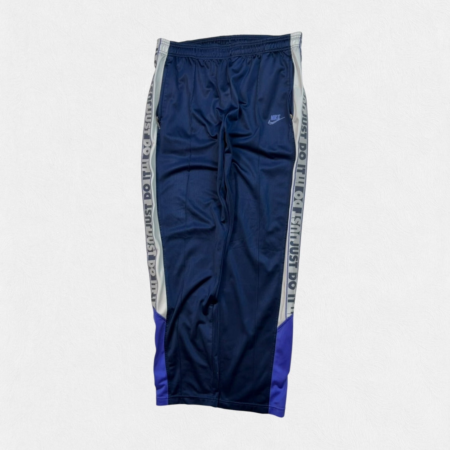 Vintage 90s Nike colour block side stripe full tracksuit (L)