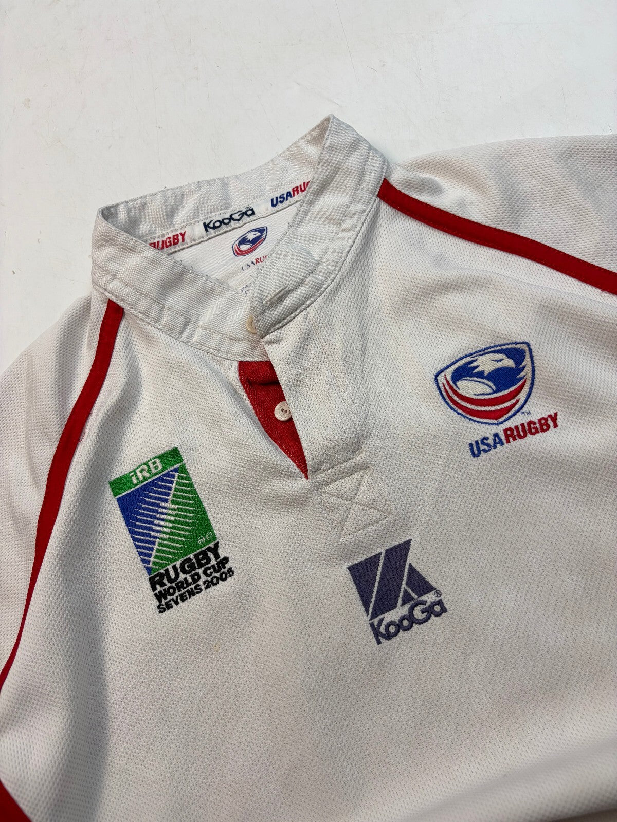 Vintage USA sevens 2005 world cup Kooga rugby shirt (L)