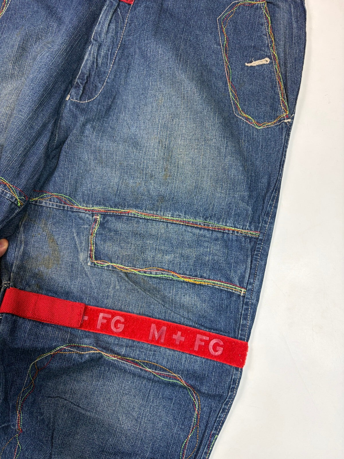 Vintage Marithe Francois Girbaud baggy hip hop jeans (W38)