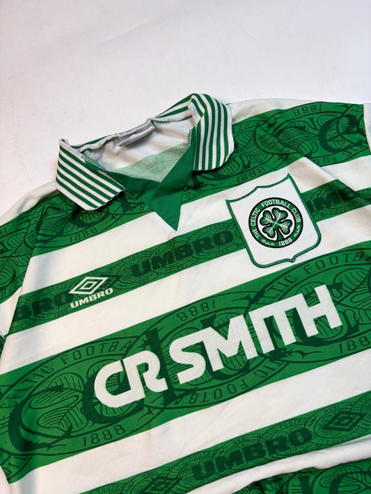 Vintage Celtic 1995-97 Umbro home football shirt (L)