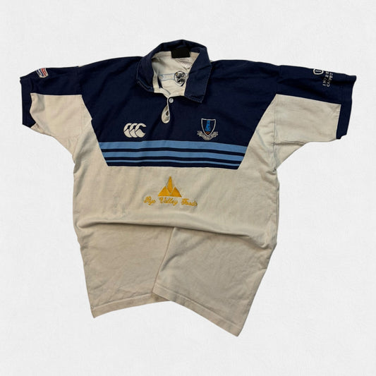 Vintage Barnhall 2001/02 Canterbury rugby union shirt (XL)