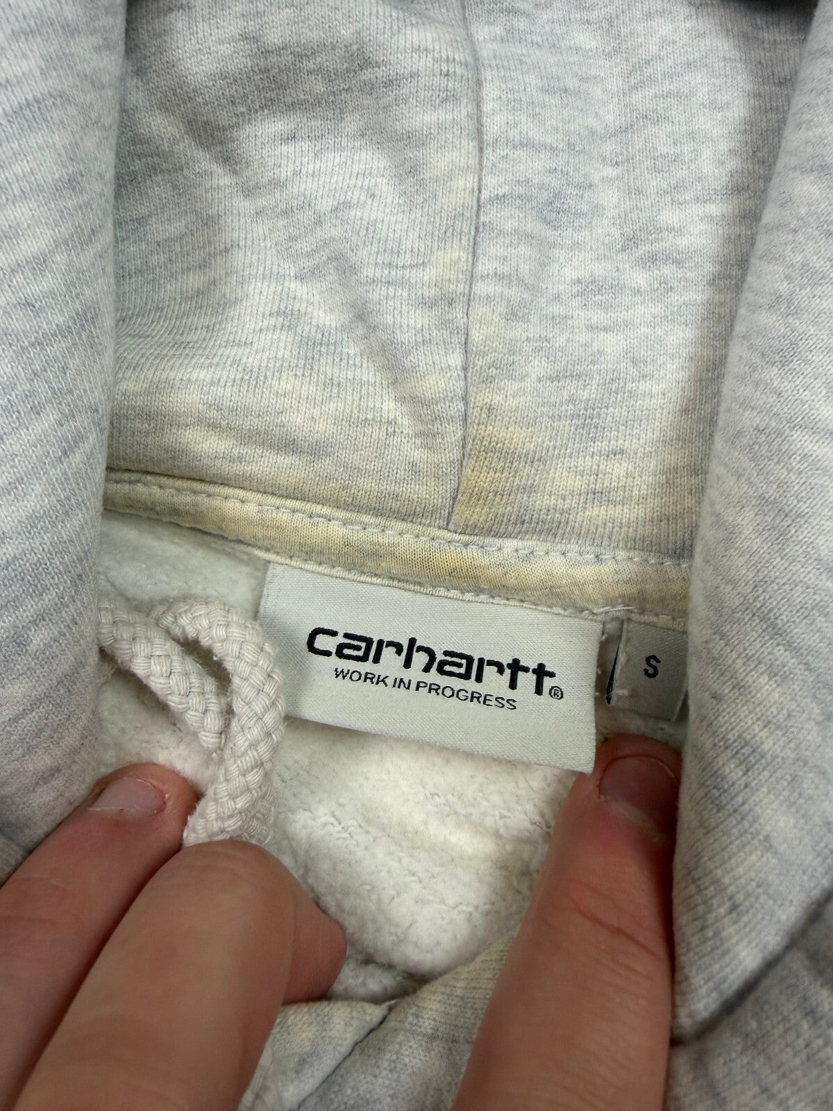 Carhartt WIP spell out hoodie (S)