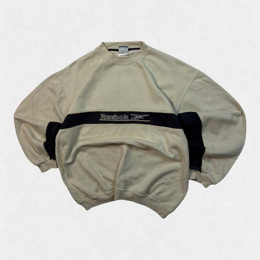 Vintage Y2K Reebok spell out sweatshirt (L)