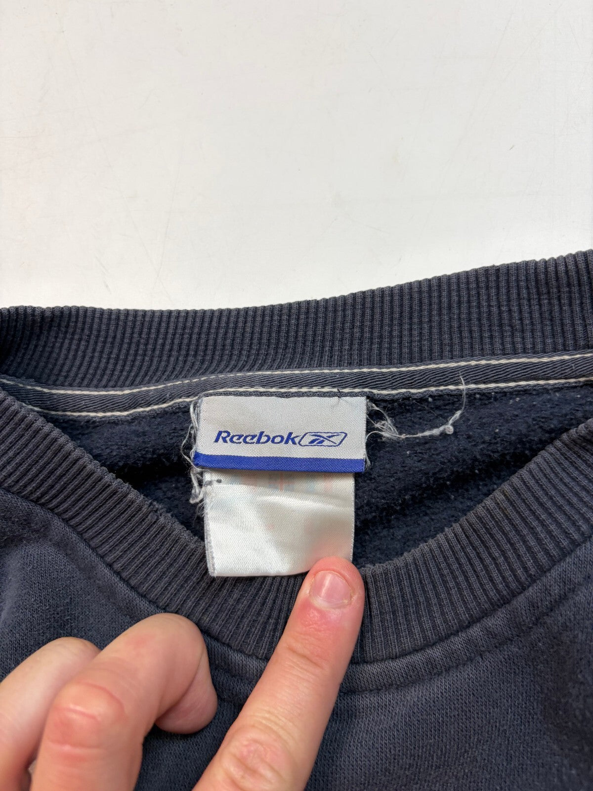 Vintage Reebok spell out sweatshirt (M)