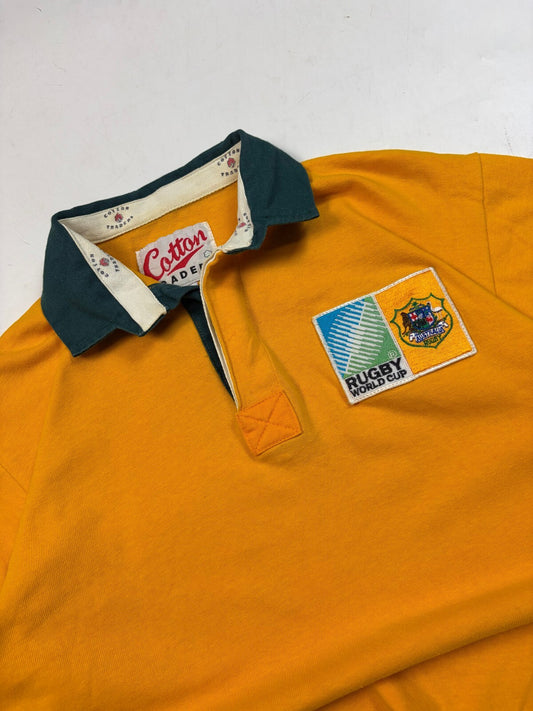 Vintage Australia 1991 world cup Cotton Traders rugby shirt (M)